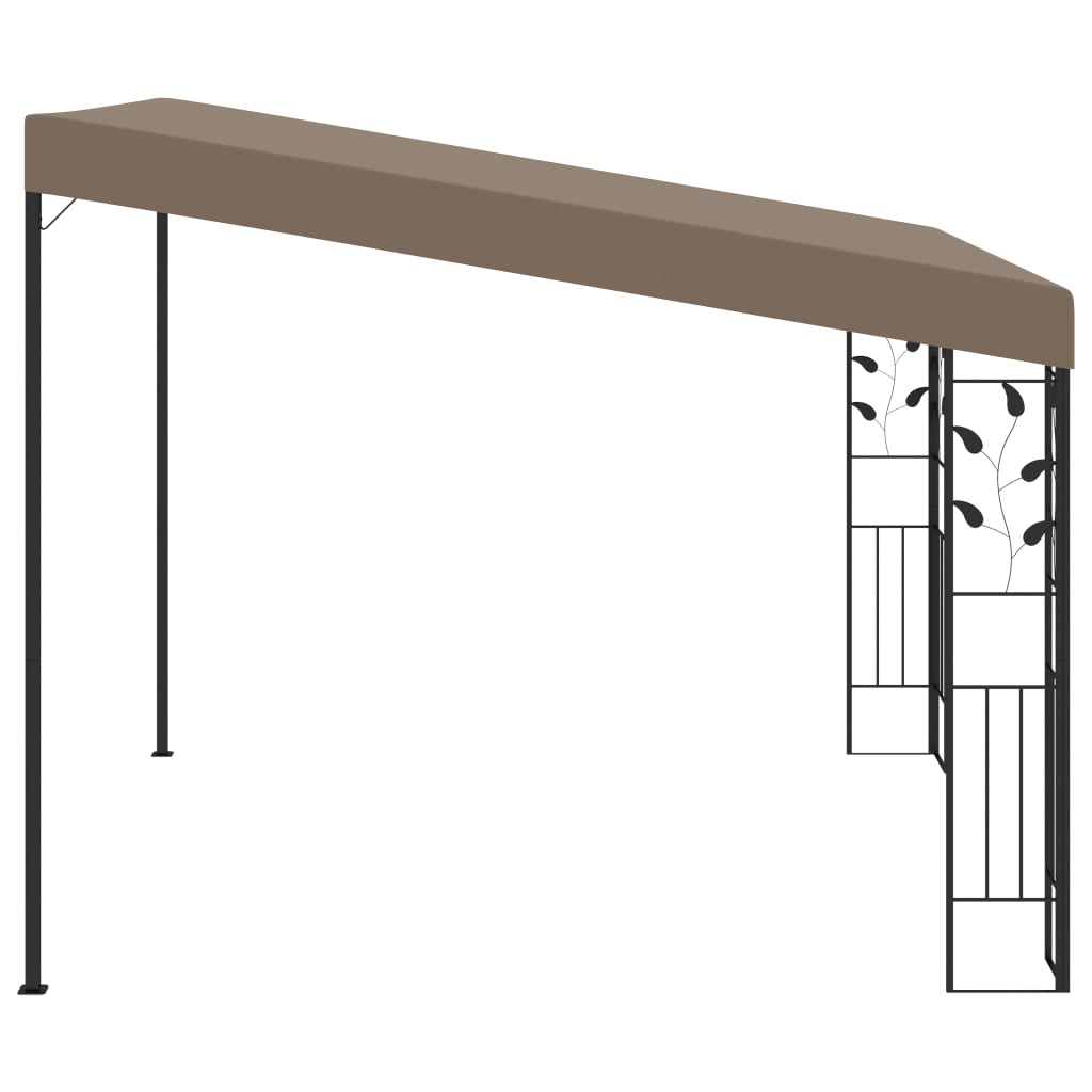 Wandprieel 3x3x2,5 m taupe is nu te koop bij PeponiXL, paradijselijk wonen!