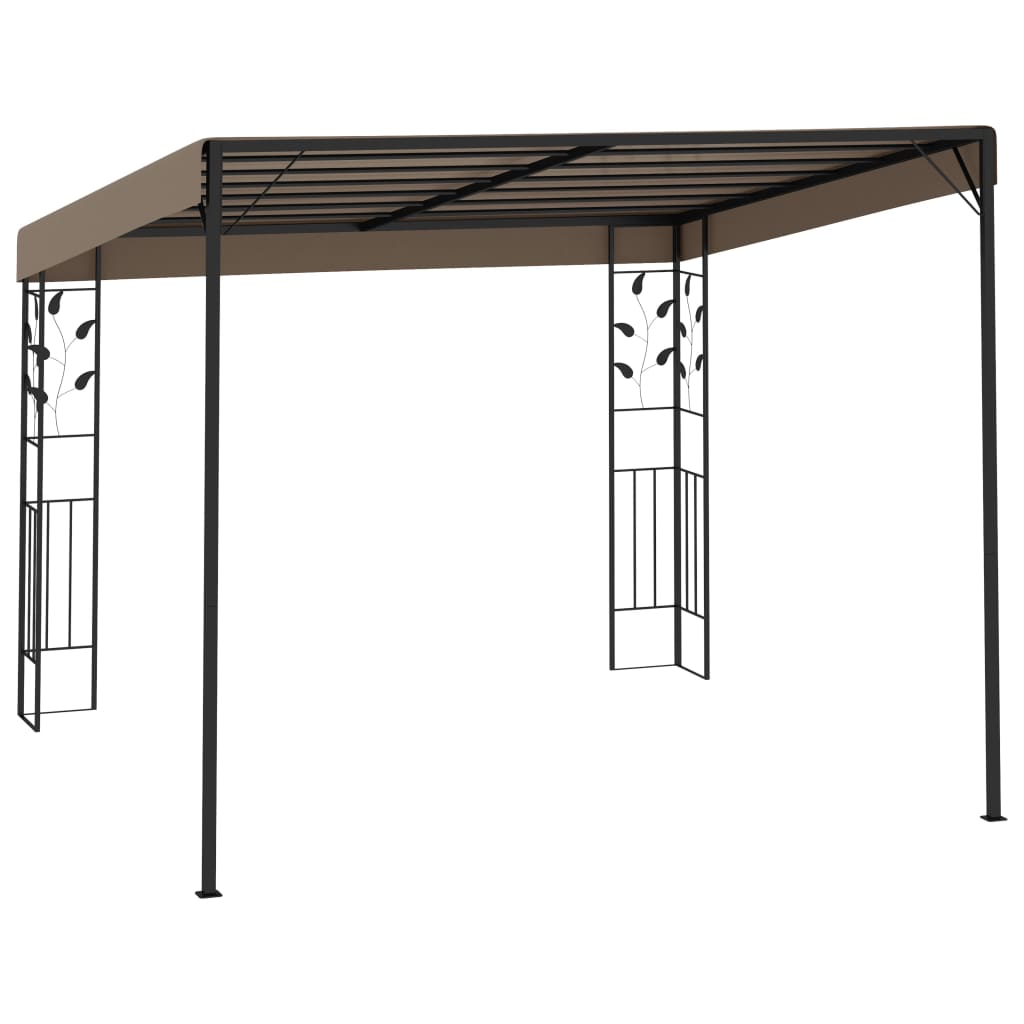 Wandprieel 3x3x2,5 m taupe is nu te koop bij PeponiXL, paradijselijk wonen!