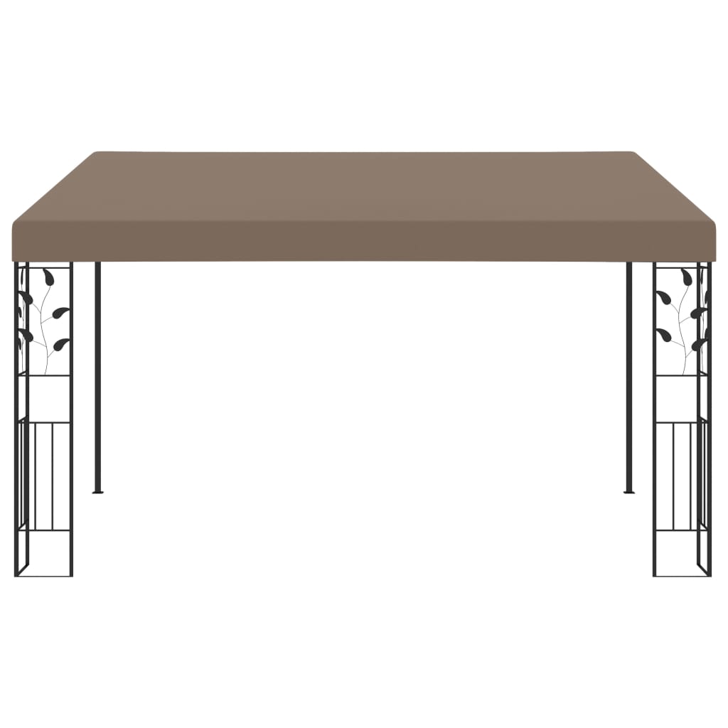 Wandprieel 4x3x2,5 m taupe is nu te koop bij PeponiXL, paradijselijk wonen!
