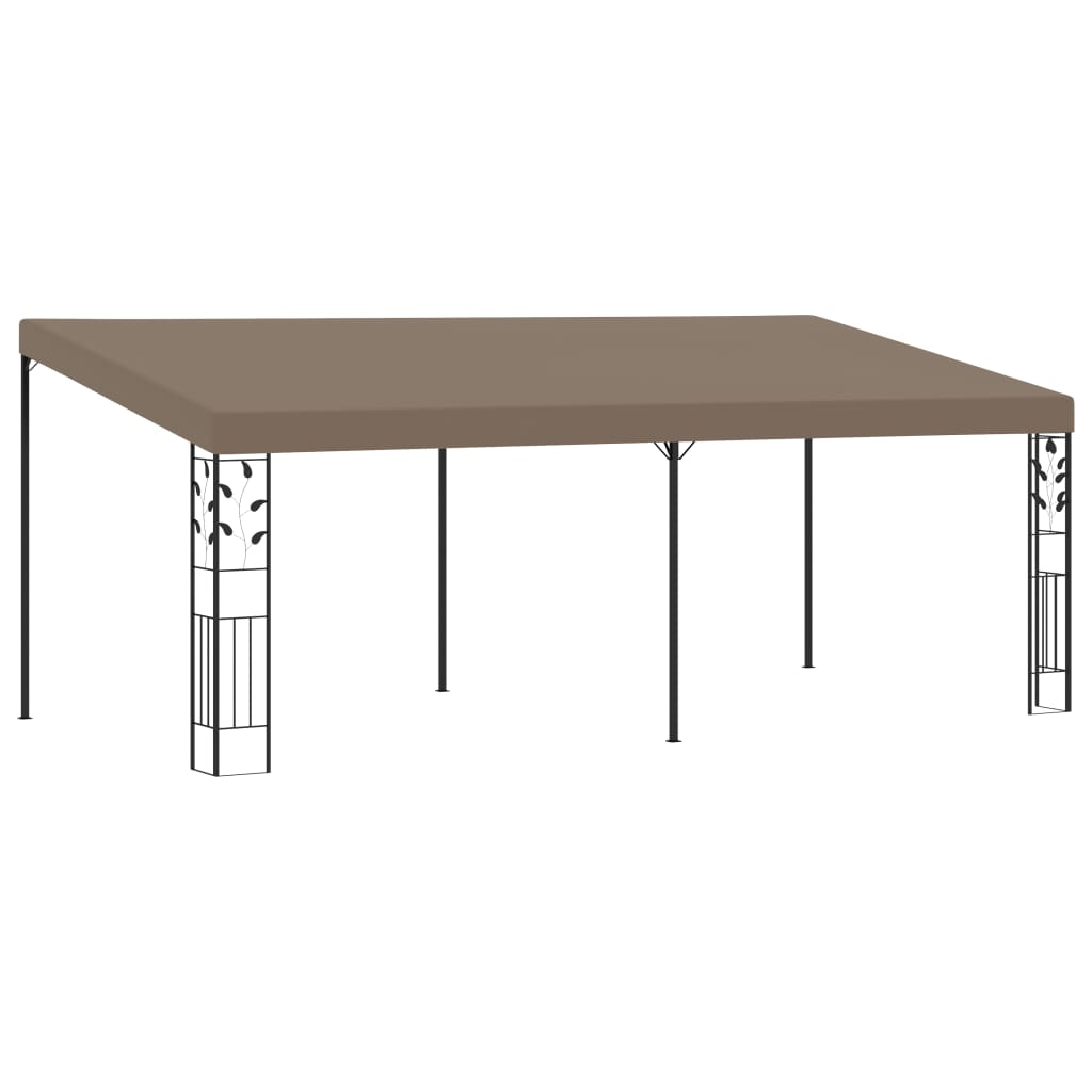 Wandprieel 6x3x2,5 m taupe is nu te koop bij PeponiXL, paradijselijk wonen!