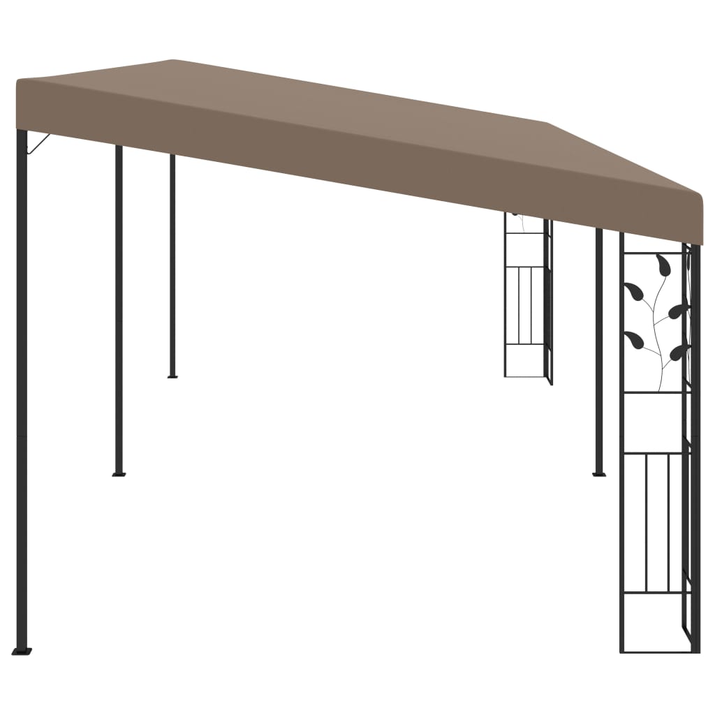 Wandprieel 6x3x2,5 m taupe is nu te koop bij PeponiXL, paradijselijk wonen!