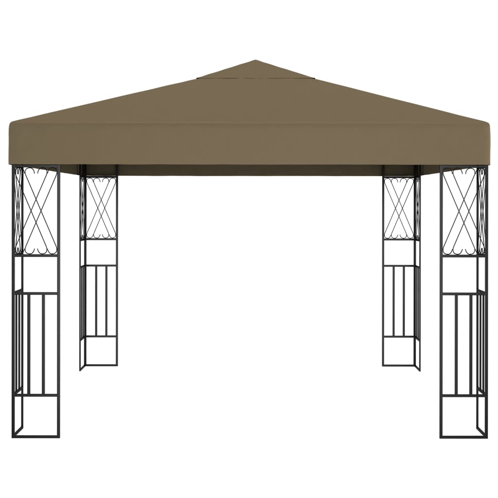 Prieel 3x3 m stof taupe is nu te koop bij PeponiXL, paradijselijk wonen!