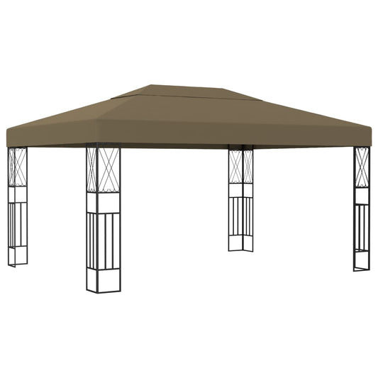 Prieel 3x4 m stof taupe is nu te koop bij PeponiXL, paradijselijk wonen!