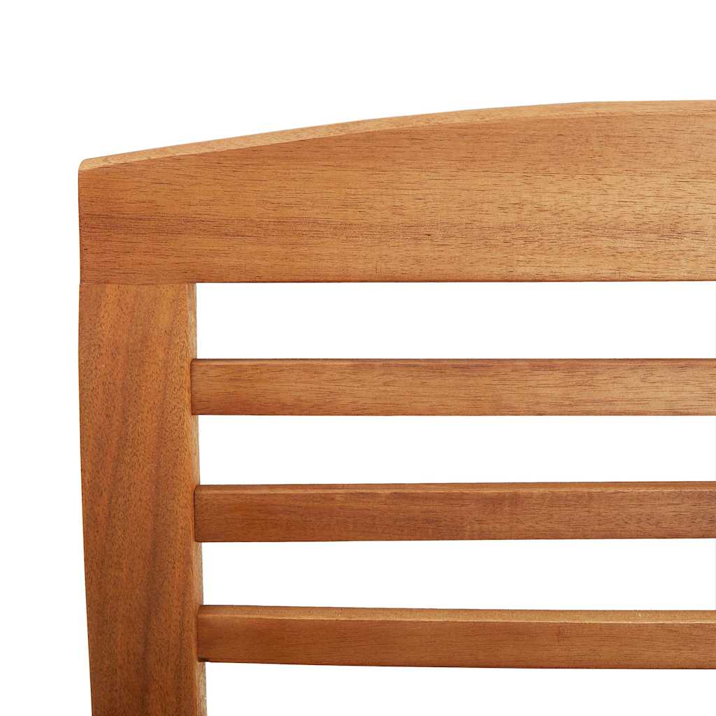 Tuinstoelen 2 st massief acaciahout is nu te koop bij PeponiXL, paradijselijk wonen!