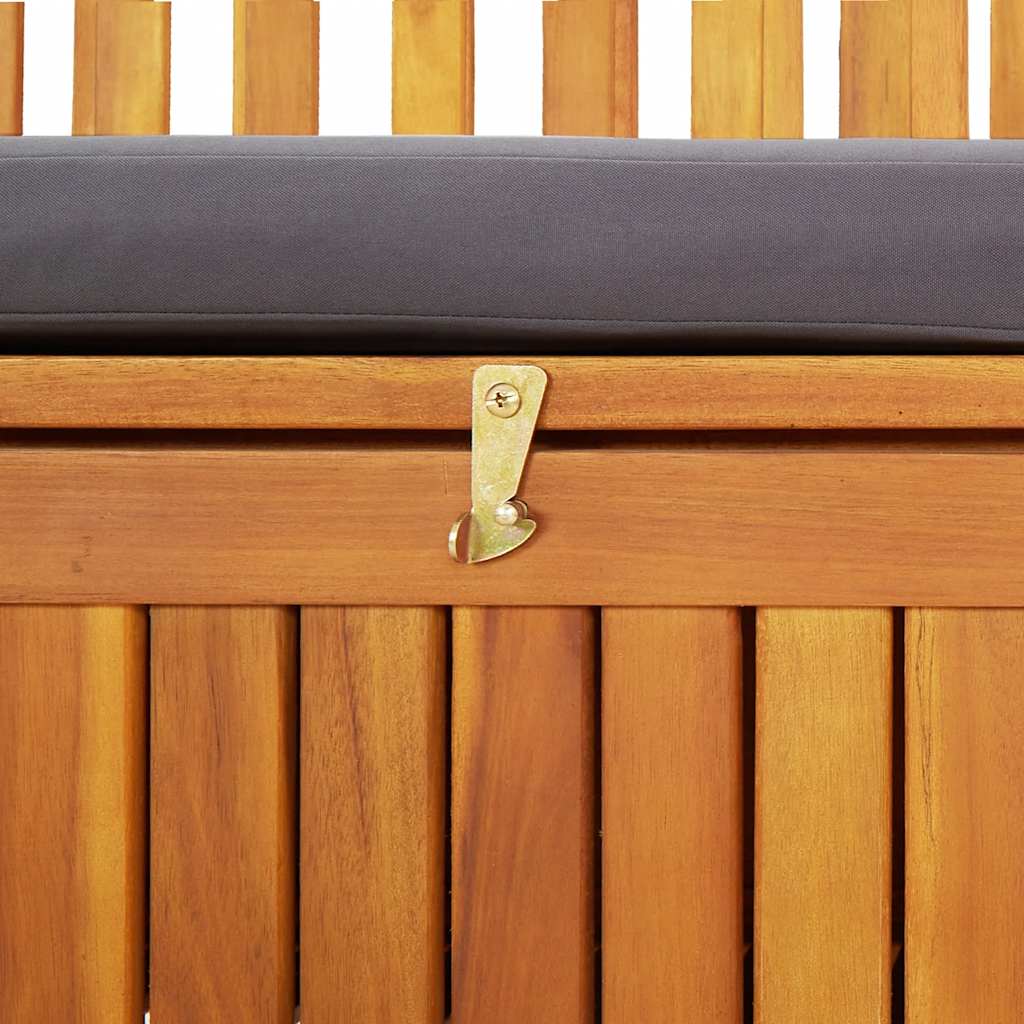 Tuinopbergbank 120 cm massief acaciahout is nu te koop bij PeponiXL, paradijselijk wonen!