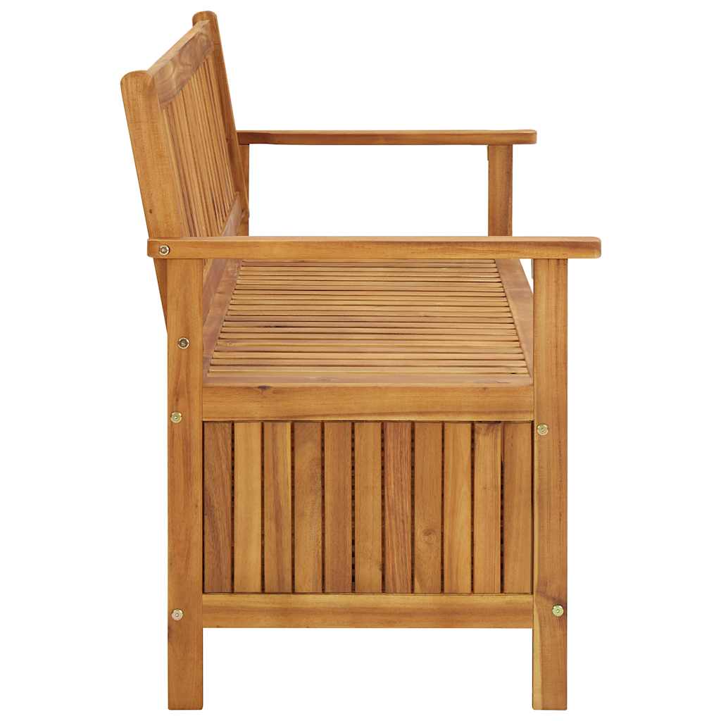 Tuinopbergbank 148 cm massief acaciahout is nu te koop bij PeponiXL, paradijselijk wonen!