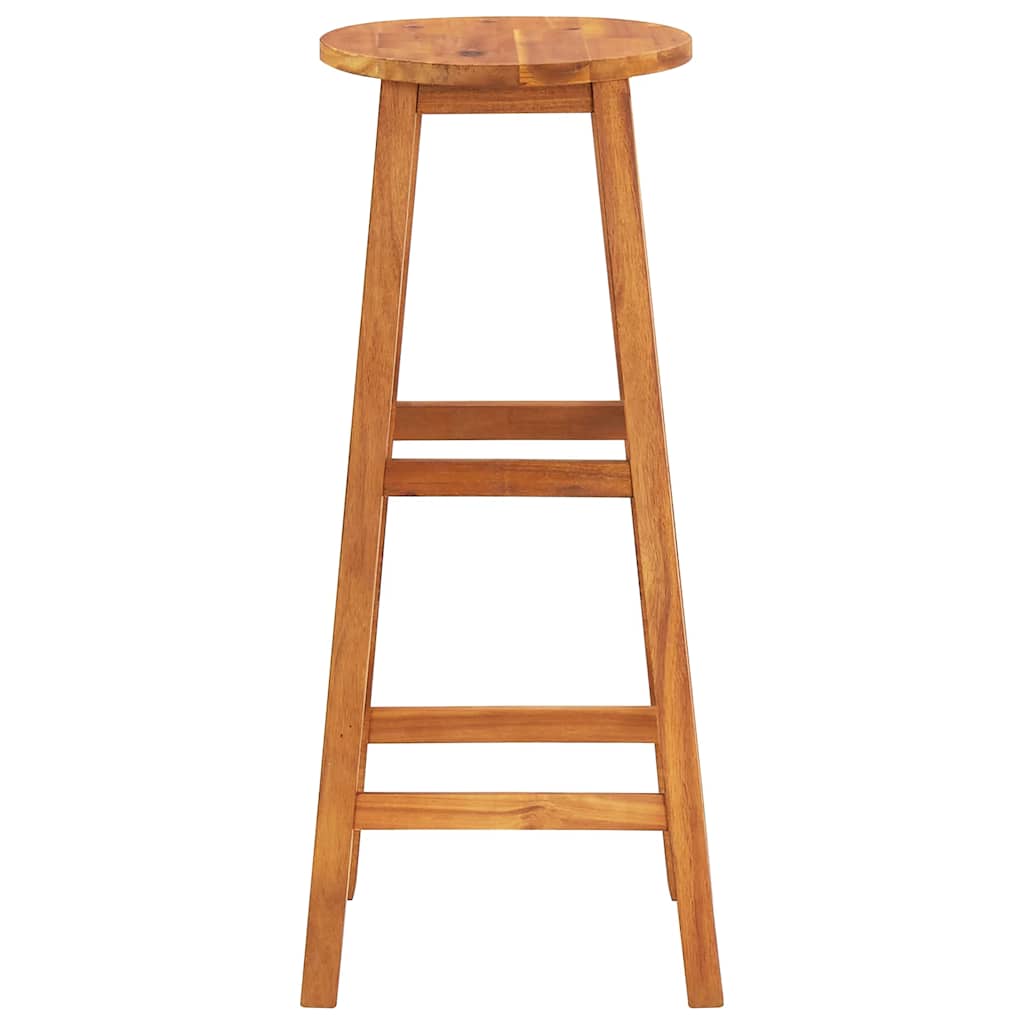 Barkrukken 6 st massief acaciahout is nu te koop bij PeponiXL, paradijselijk wonen!