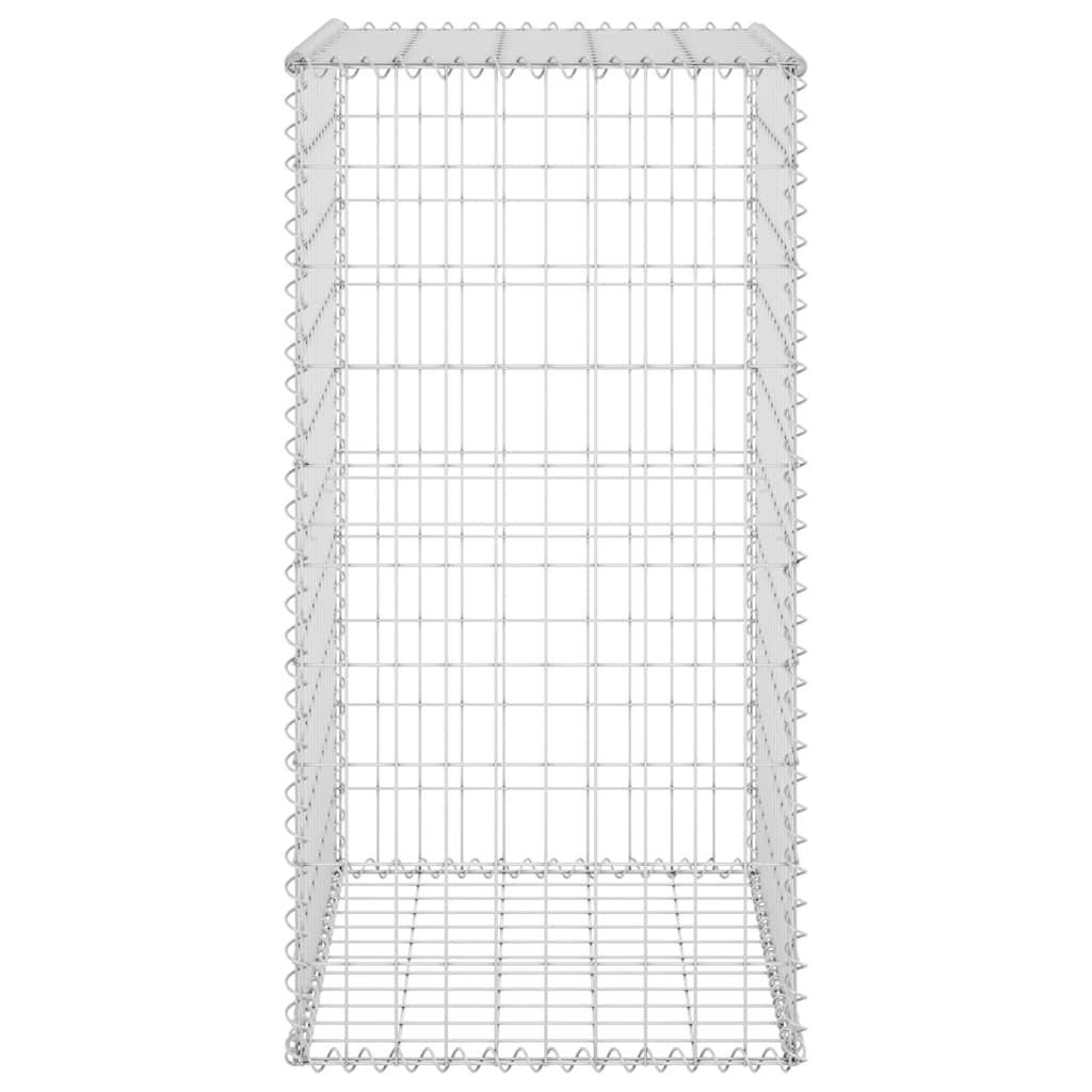 Schanskorfmuur met deksels 60x50x150 cm gegalvaniseerd staal is nu te koop bij PeponiXL, paradijselijk wonen!