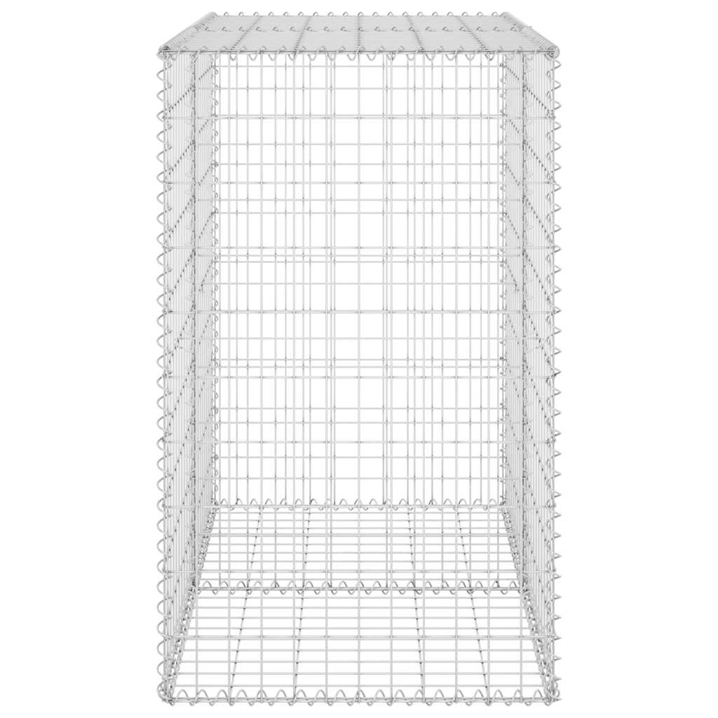 Schanskorfmuur met deksels 100x60x100 cm gegalvaniseerd staal is nu te koop bij PeponiXL, paradijselijk wonen!