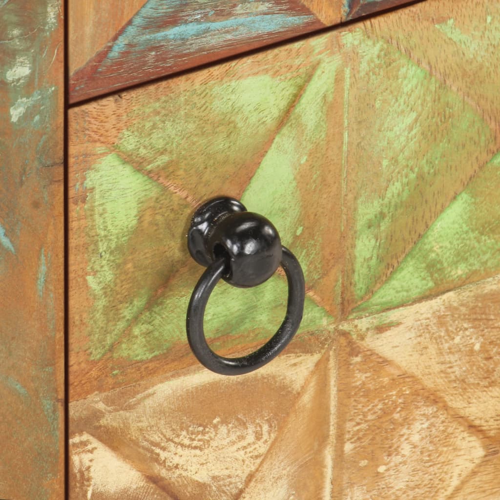 Nachtkastje 40x30x50 cm massief gerecycled hout is nu te koop bij PeponiXL, paradijselijk wonen!