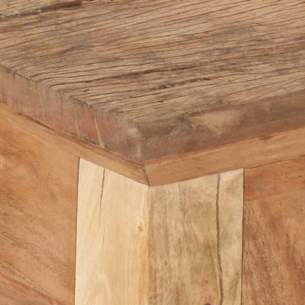 Wandtafel 90,5x30x75 cm massief acaciahout en gerecycled hout is nu te koop bij PeponiXL, paradijselijk wonen!