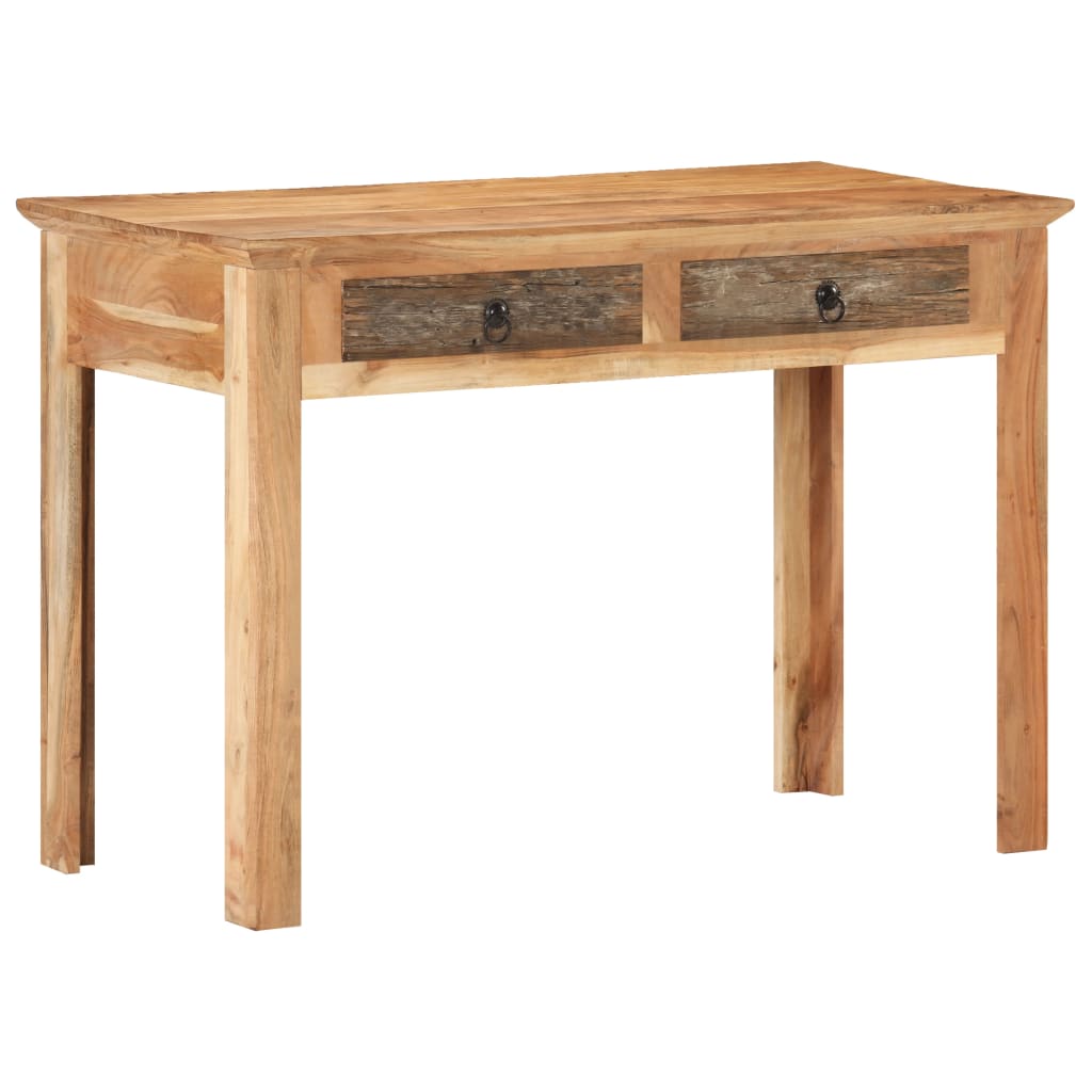Bureau 110x50x75 cm massief gerecycled hout is nu te koop bij PeponiXL, paradijselijk wonen!