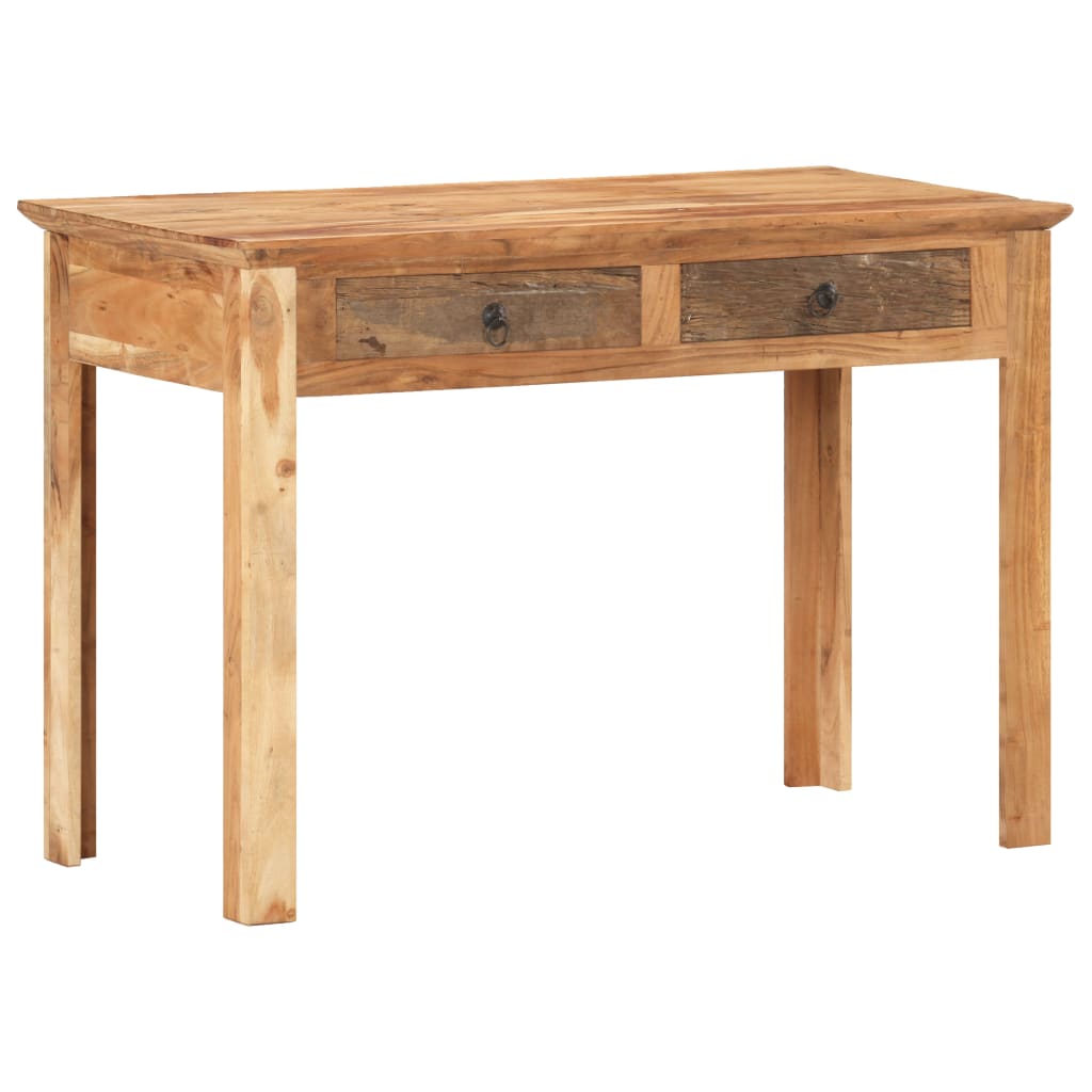 Bureau 110x50x75 cm massief gerecycled hout is nu te koop bij PeponiXL, paradijselijk wonen!