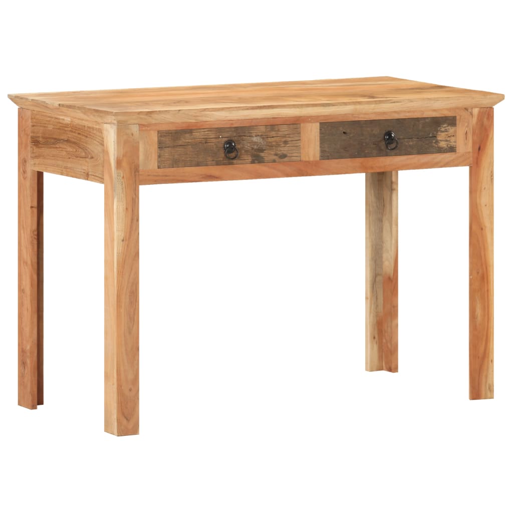 Bureau 110x50x75 cm massief gerecycled hout is nu te koop bij PeponiXL, paradijselijk wonen!