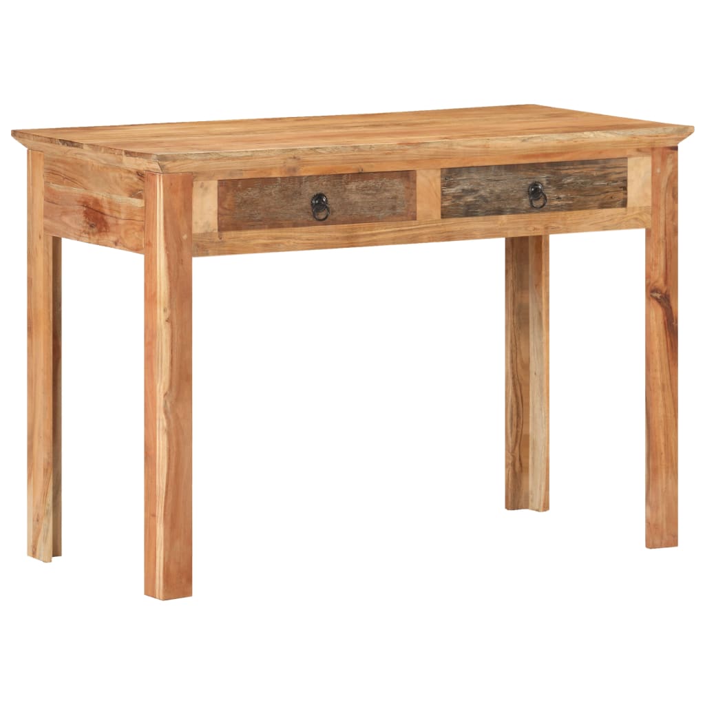 Bureau 110x50x75 cm massief gerecycled hout is nu te koop bij PeponiXL, paradijselijk wonen!