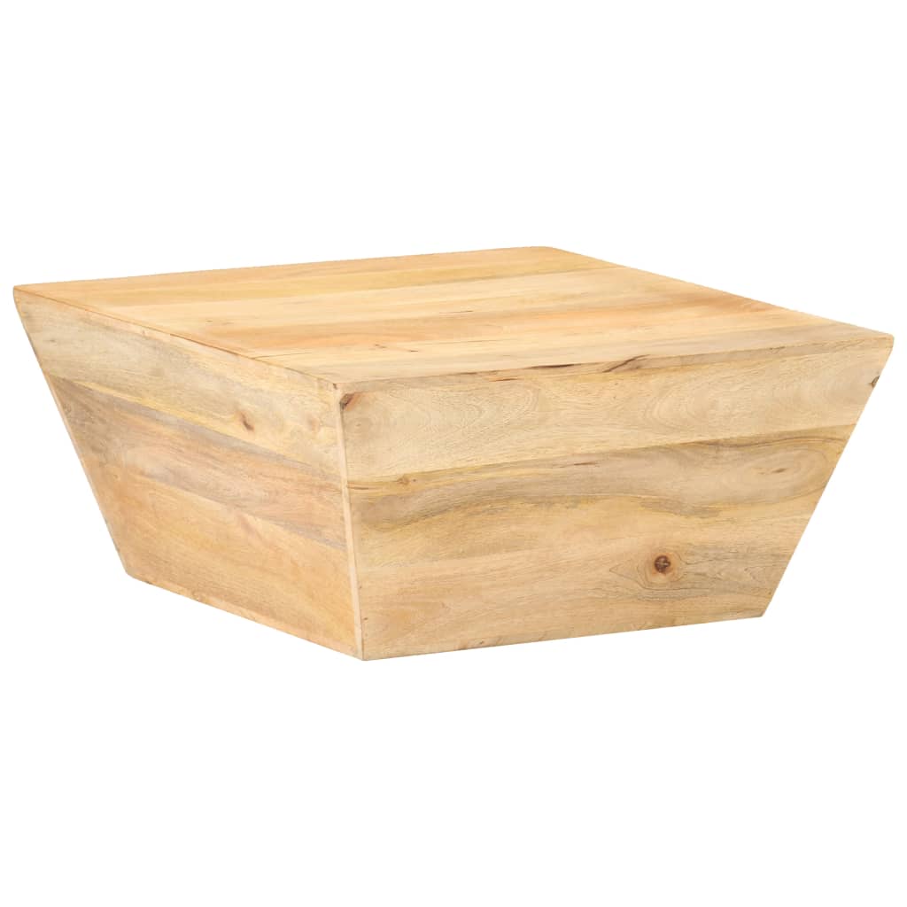 Salontafel V-vormig 66x66x30 cm massief mangohout is nu te koop bij PeponiXL, paradijselijk wonen!