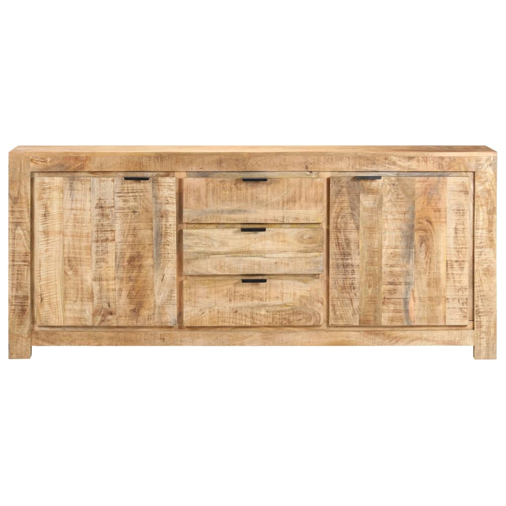 Dressoir 175x40x75 cm ruw mangohout is nu te koop bij PeponiXL, paradijselijk wonen!