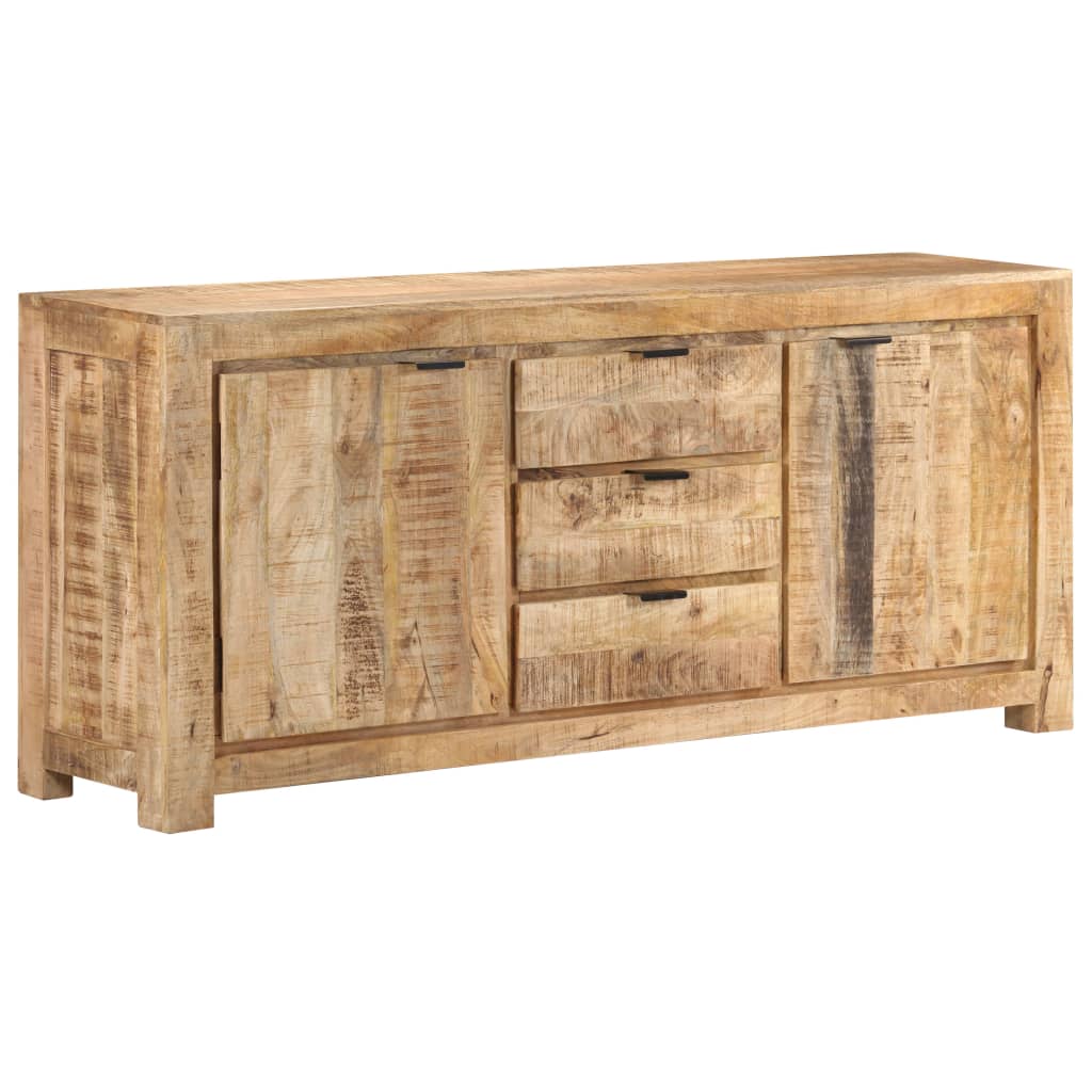 Dressoir 175x40x75 cm ruw mangohout is nu te koop bij PeponiXL, paradijselijk wonen!