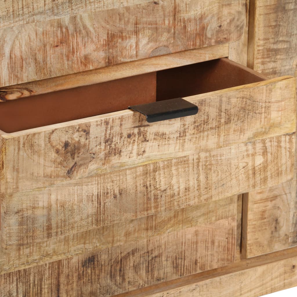 Dressoir 175x40x75 cm ruw mangohout is nu te koop bij PeponiXL, paradijselijk wonen!