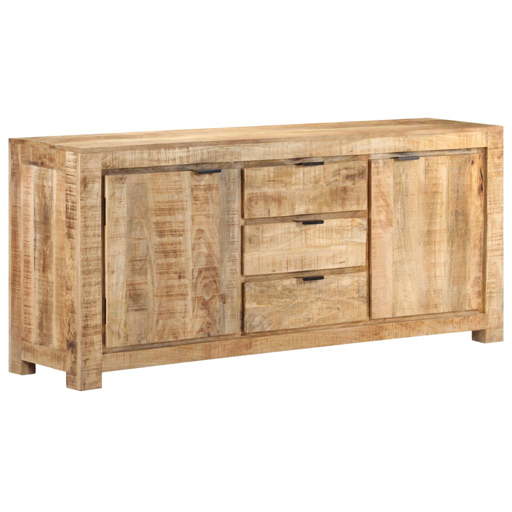 Dressoir 175x40x75 cm ruw mangohout is nu te koop bij PeponiXL, paradijselijk wonen!