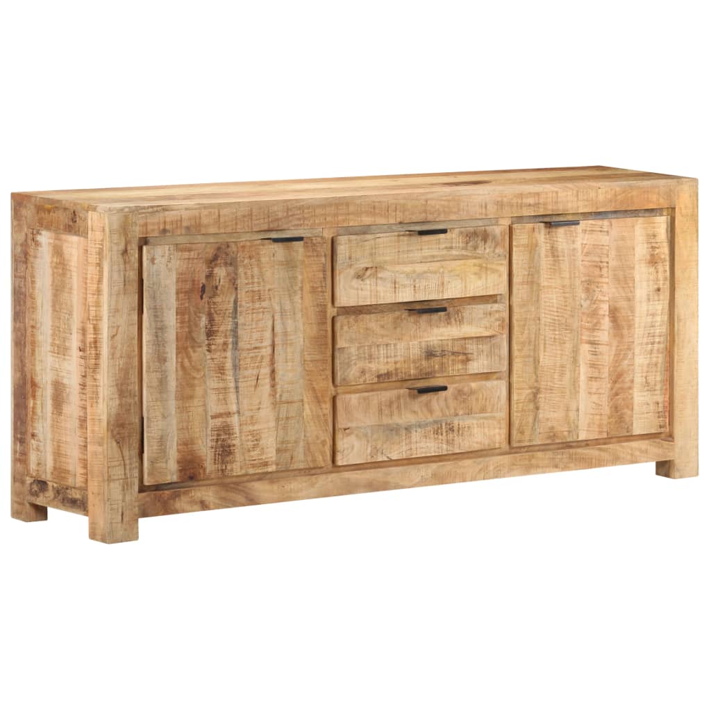Dressoir 175x40x75 cm ruw mangohout is nu te koop bij PeponiXL, paradijselijk wonen!