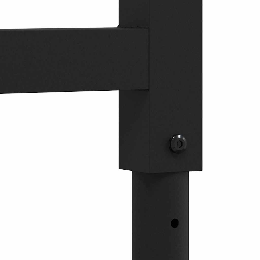 Werkbankframes verstelbaar 2 st 55x(69-95,5) cm metaal zwart is nu te koop bij PeponiXL, paradijselijk wonen!