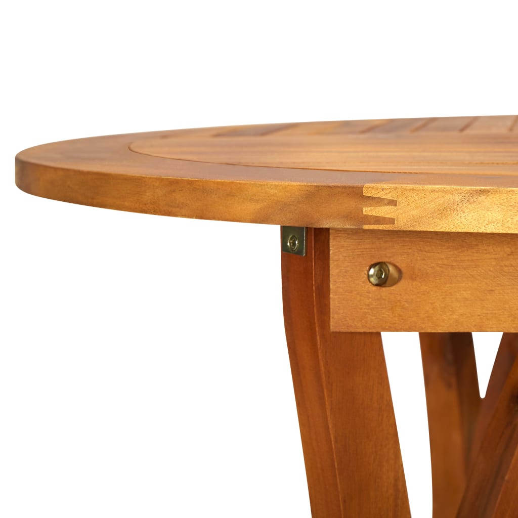 Tuintafel 201x100x75 cm massief acaciahout is nu te koop bij PeponiXL, paradijselijk wonen!