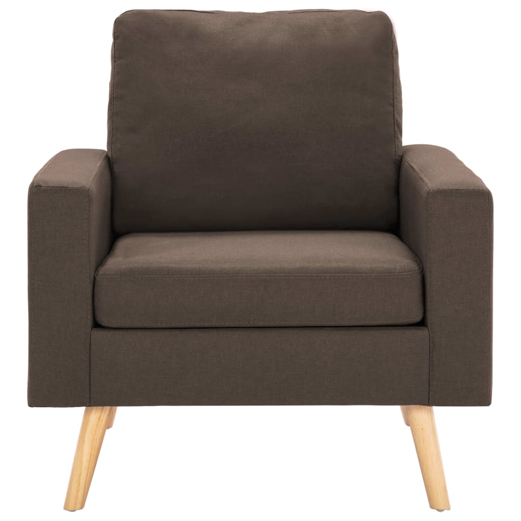 2-delig Bankstel stof bruin is nu te koop bij PeponiXL, paradijselijk wonen!