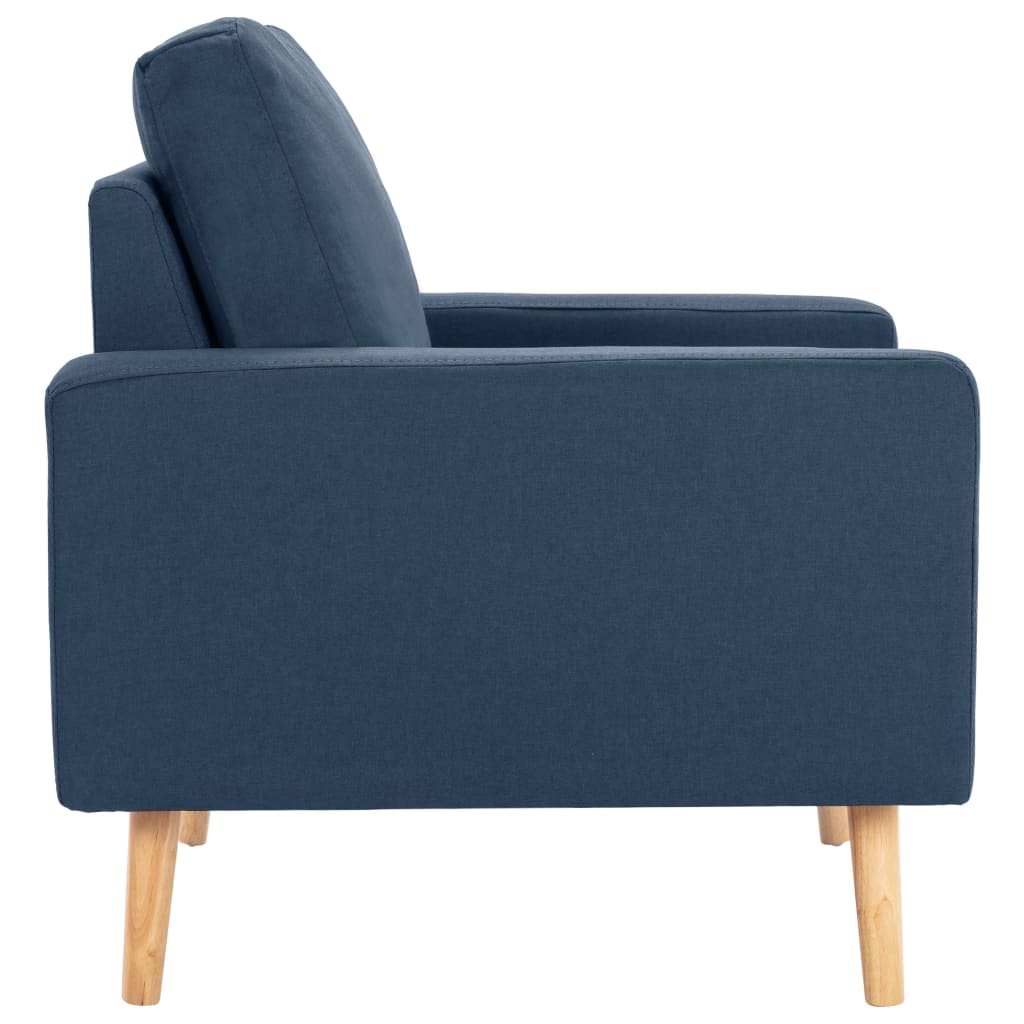 2-delig Bankstel stof blauw is nu te koop bij PeponiXL, paradijselijk wonen!