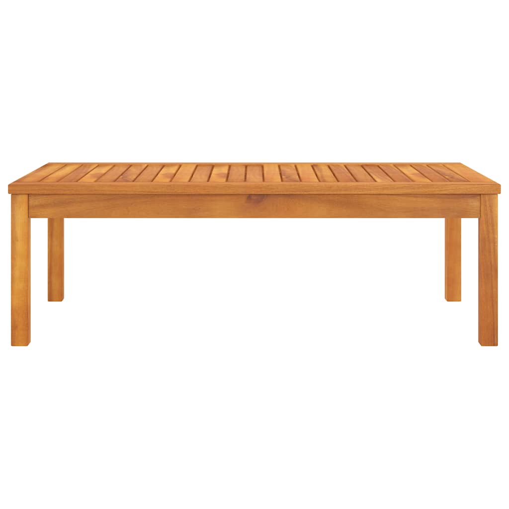 Salontafel 100x50x33 cm massief acaciahout is nu te koop bij PeponiXL, paradijselijk wonen!