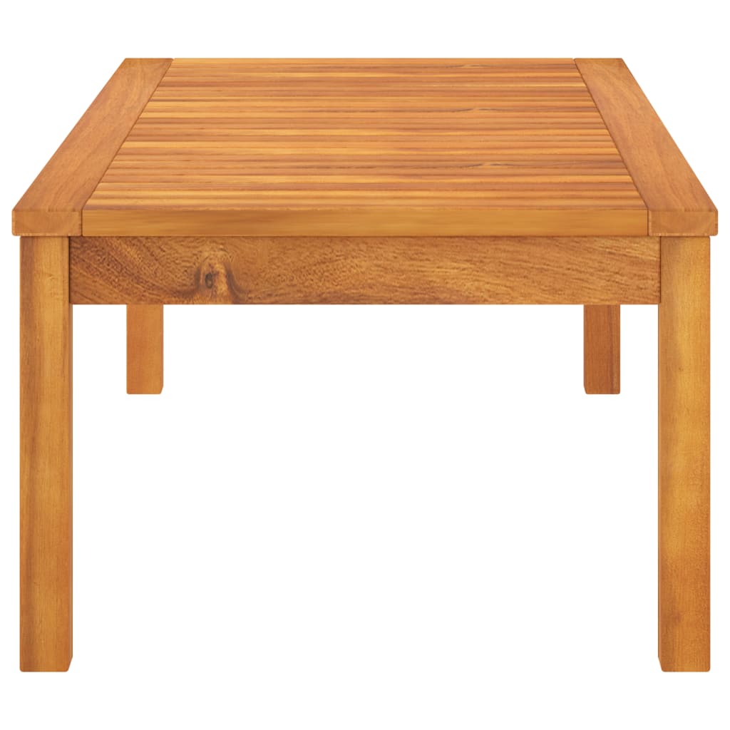 Salontafel 100x50x33 cm massief acaciahout is nu te koop bij PeponiXL, paradijselijk wonen!