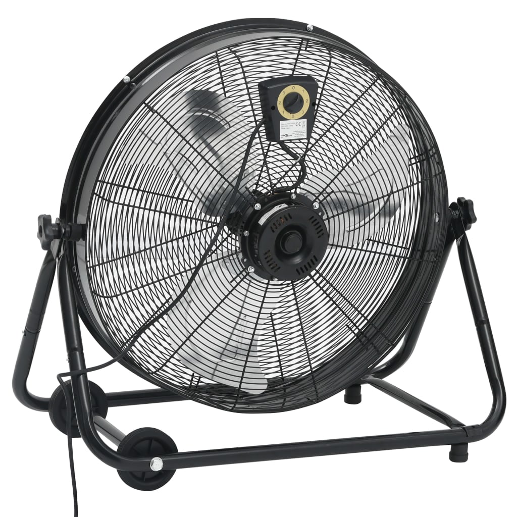 Trommelventilator industrieel 172,5 W 60 cm zwart is nu te koop bij PeponiXL, paradijselijk wonen!