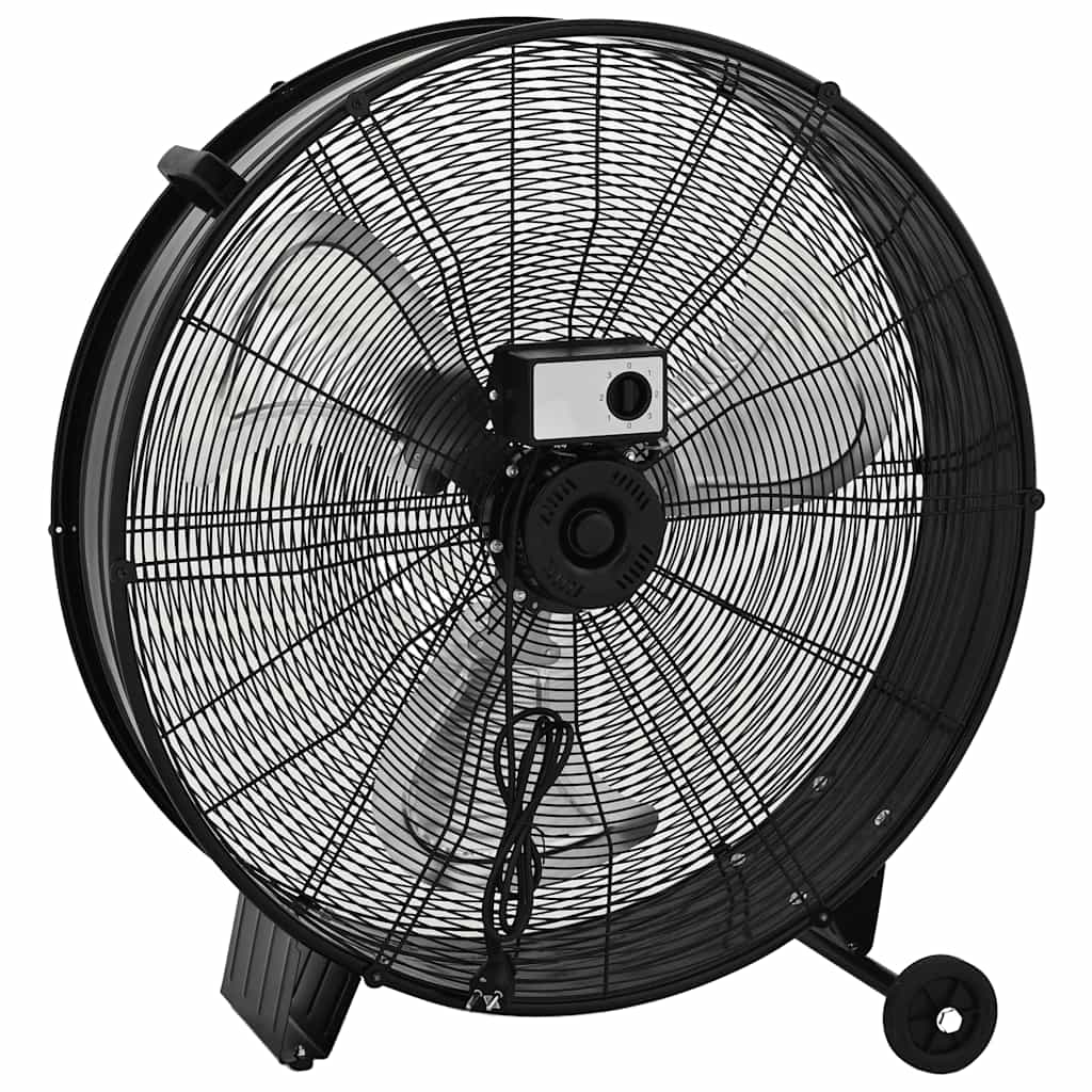 Trommelventilator industrieel 187,7 W 77 cm zwart is nu te koop bij PeponiXL, paradijselijk wonen!