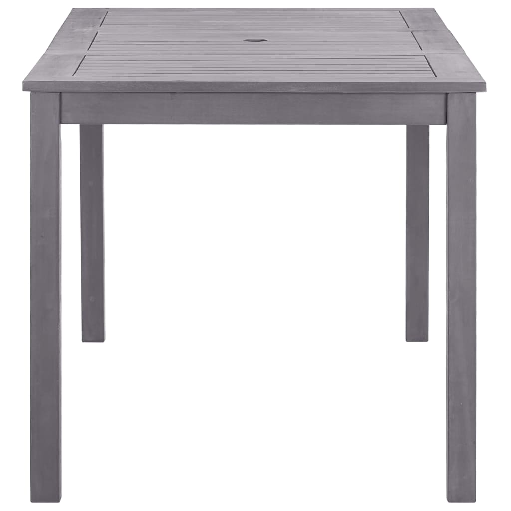 Tuintafel 140x80x74 cm massief acaciahout greywash is nu te koop bij PeponiXL, paradijselijk wonen!