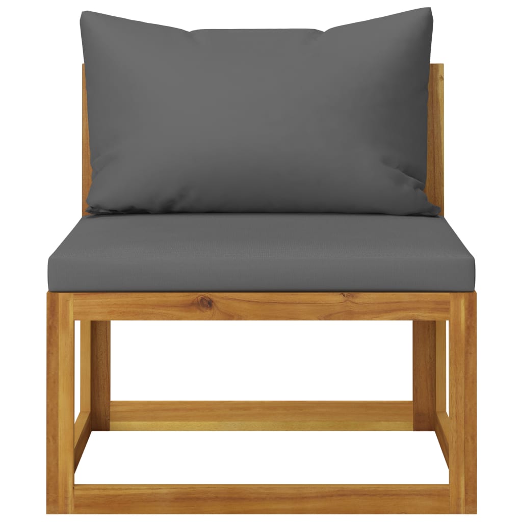 3-delige Loungeset met kussens massief acaciahout is nu te koop bij PeponiXL, paradijselijk wonen!