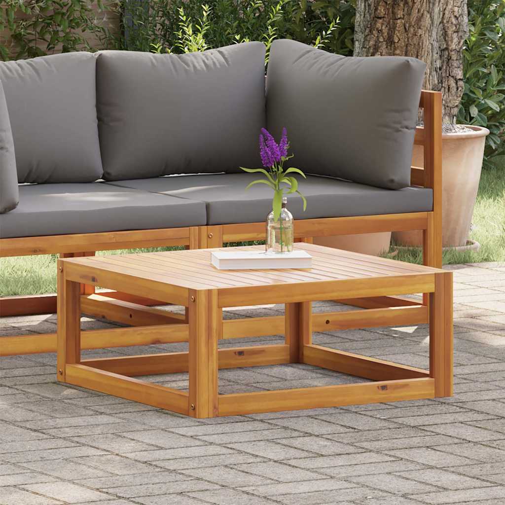 Salontafel 68x68x29 cm massief acaciahout is nu te koop bij PeponiXL, paradijselijk wonen!