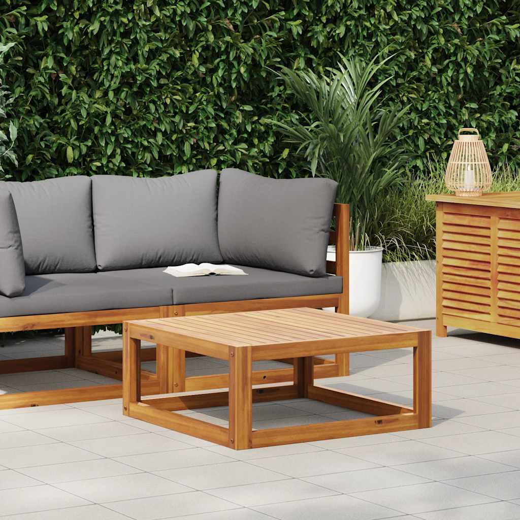 Salontafel 68x68x29 cm massief acaciahout is nu te koop bij PeponiXL, paradijselijk wonen!