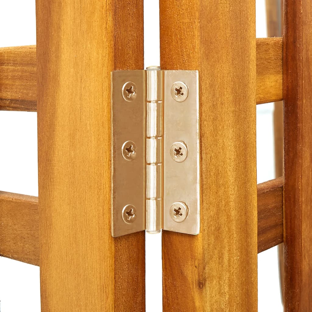 Kamerscherm met 4 panelen 161x2x170 cm massief acaciahout is nu te koop bij PeponiXL, paradijselijk wonen!