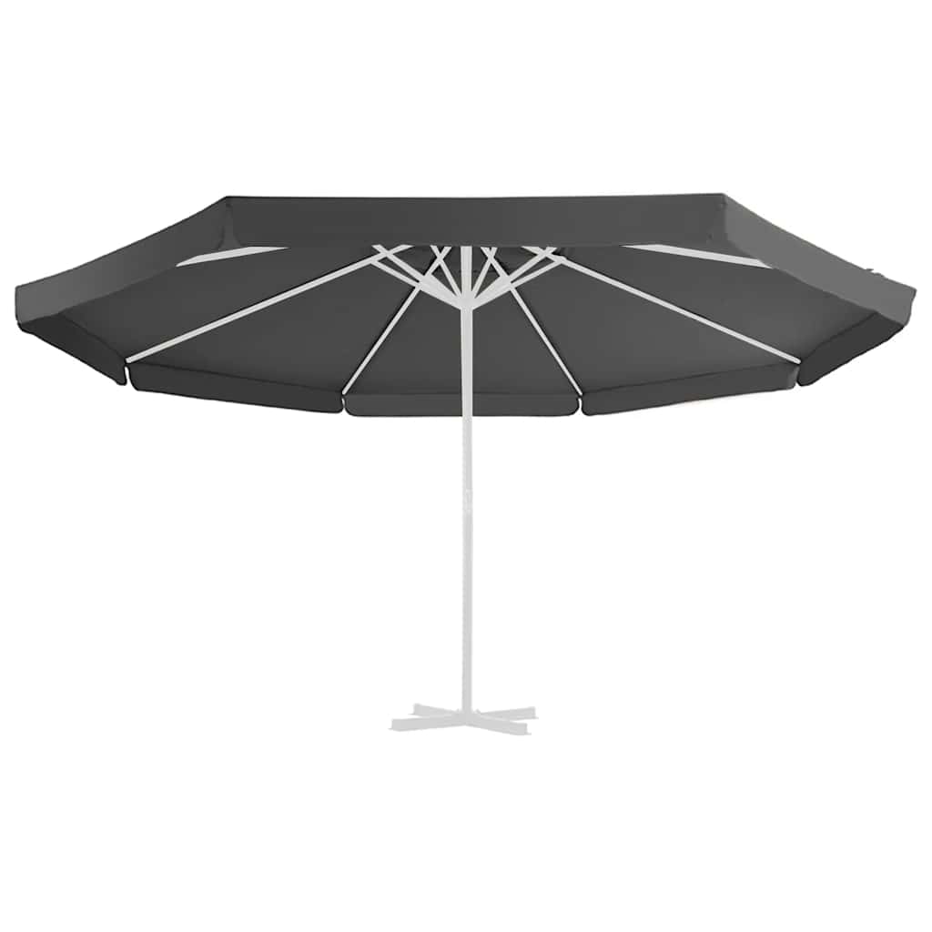 Vervangingsdoek voor parasol 515 cm antracietkleurig is nu te koop bij PeponiXL, paradijselijk wonen!