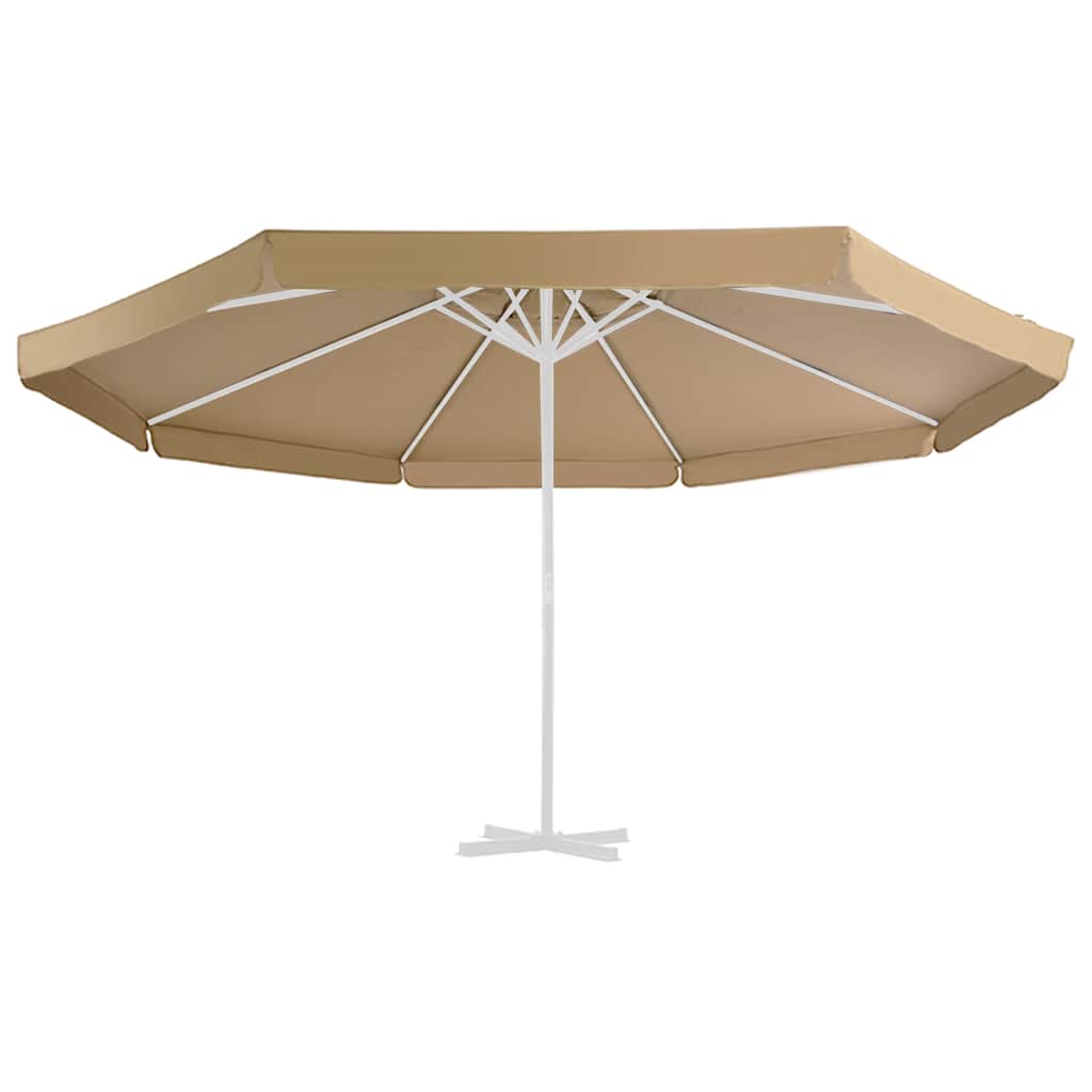 Vervangingsdoek voor parasol 515 cm taupe is nu te koop bij PeponiXL, paradijselijk wonen!