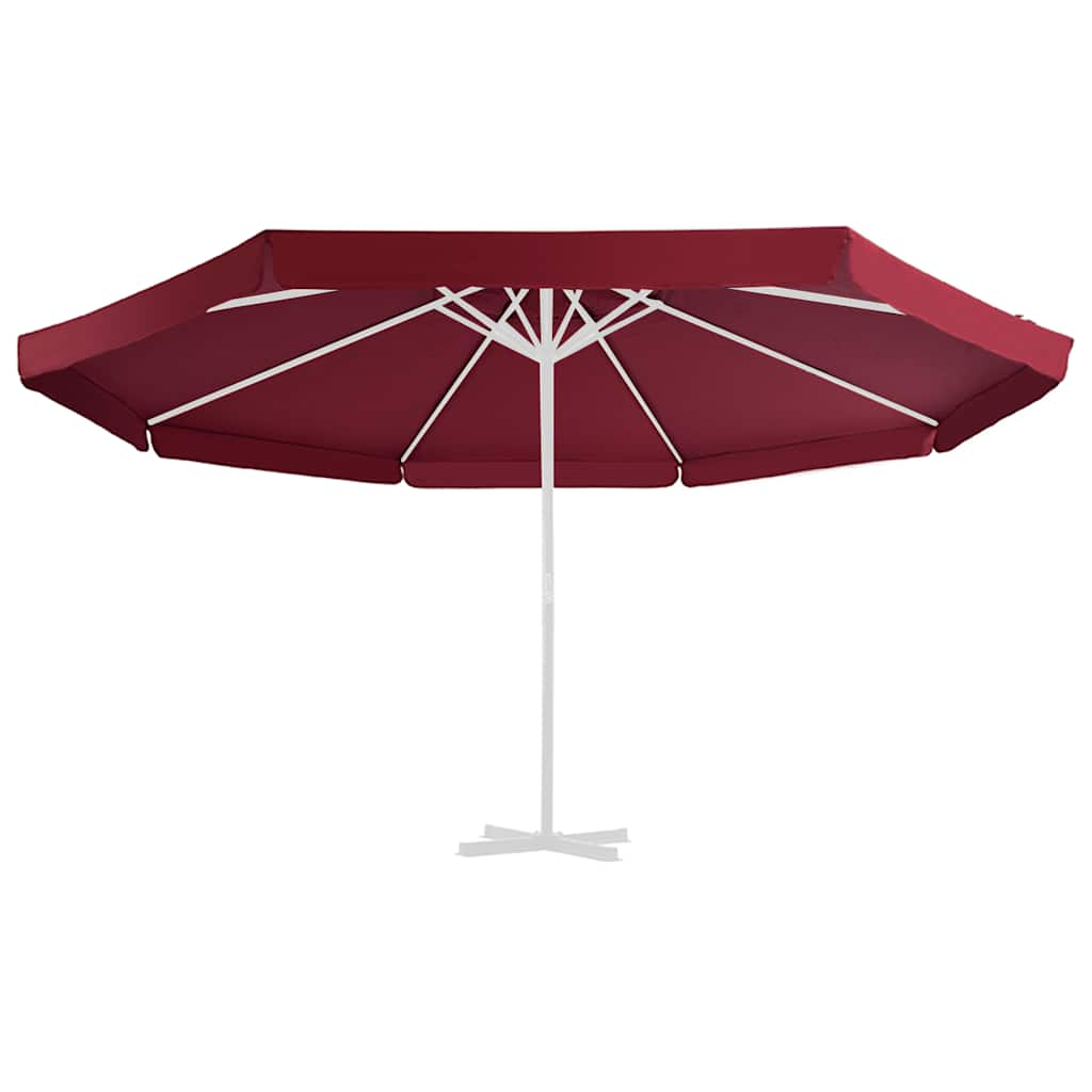 Vervangingsdoek voor parasol 515 cm bordeauxrood is nu te koop bij PeponiXL, paradijselijk wonen!
