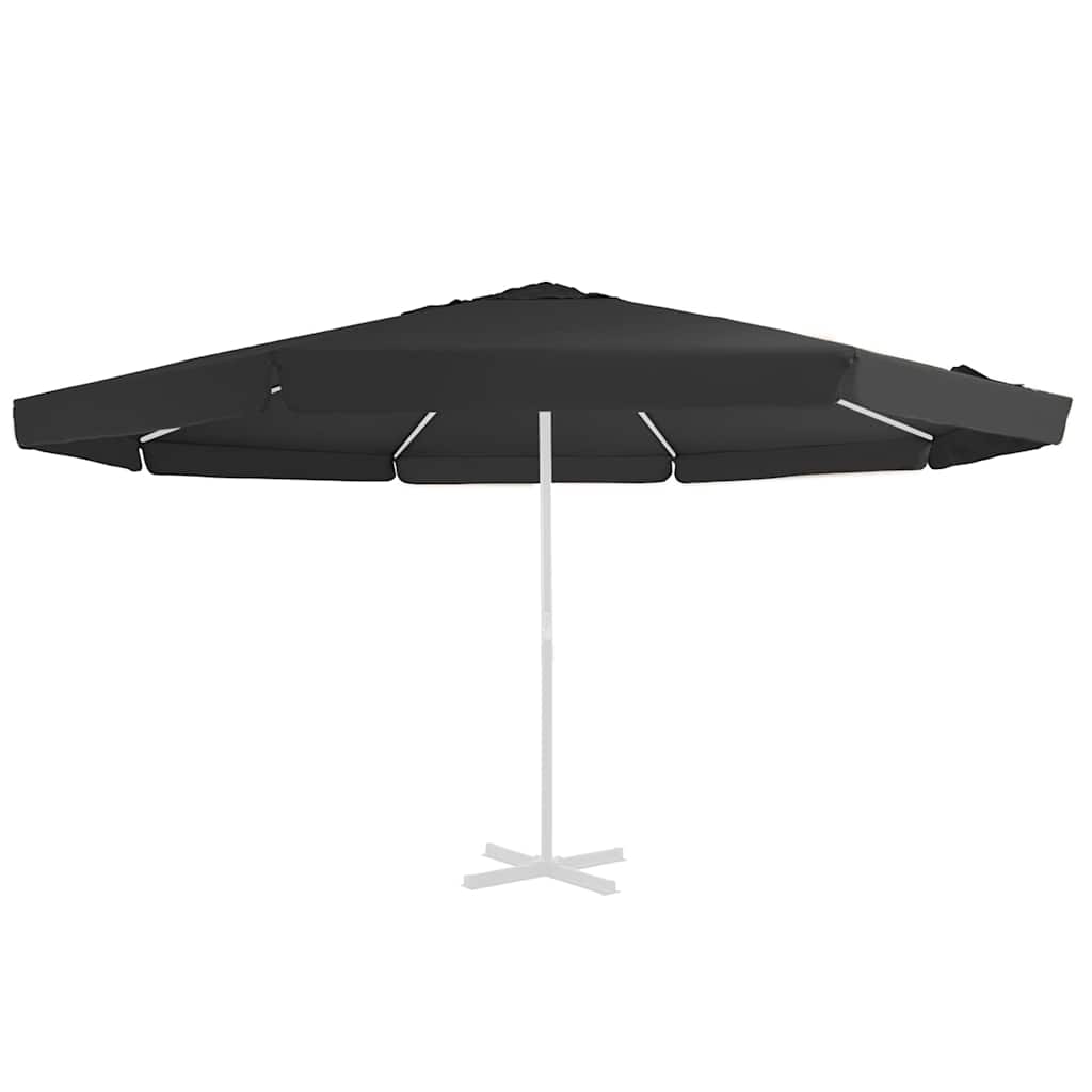 Vervangingsdoek voor parasol 515 cm zwart is nu te koop bij PeponiXL, paradijselijk wonen!