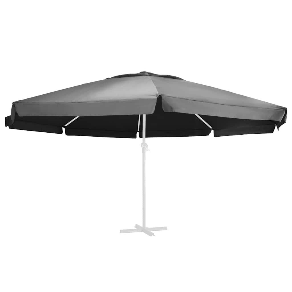 Vervangingsdoek voor parasol 610 cm antracietkleurig is nu te koop bij PeponiXL, paradijselijk wonen!