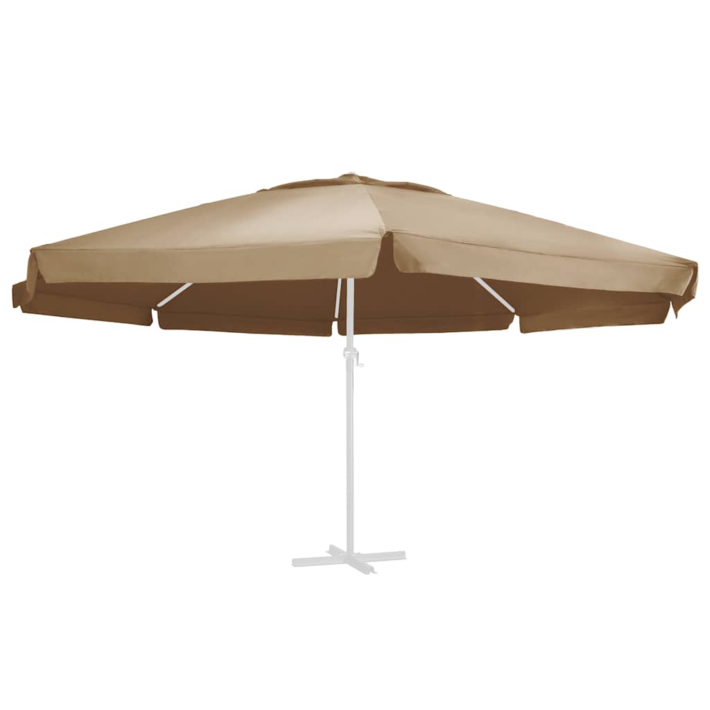 Vervangingsdoek voor parasol 610 cm taupe is nu te koop bij PeponiXL, paradijselijk wonen!