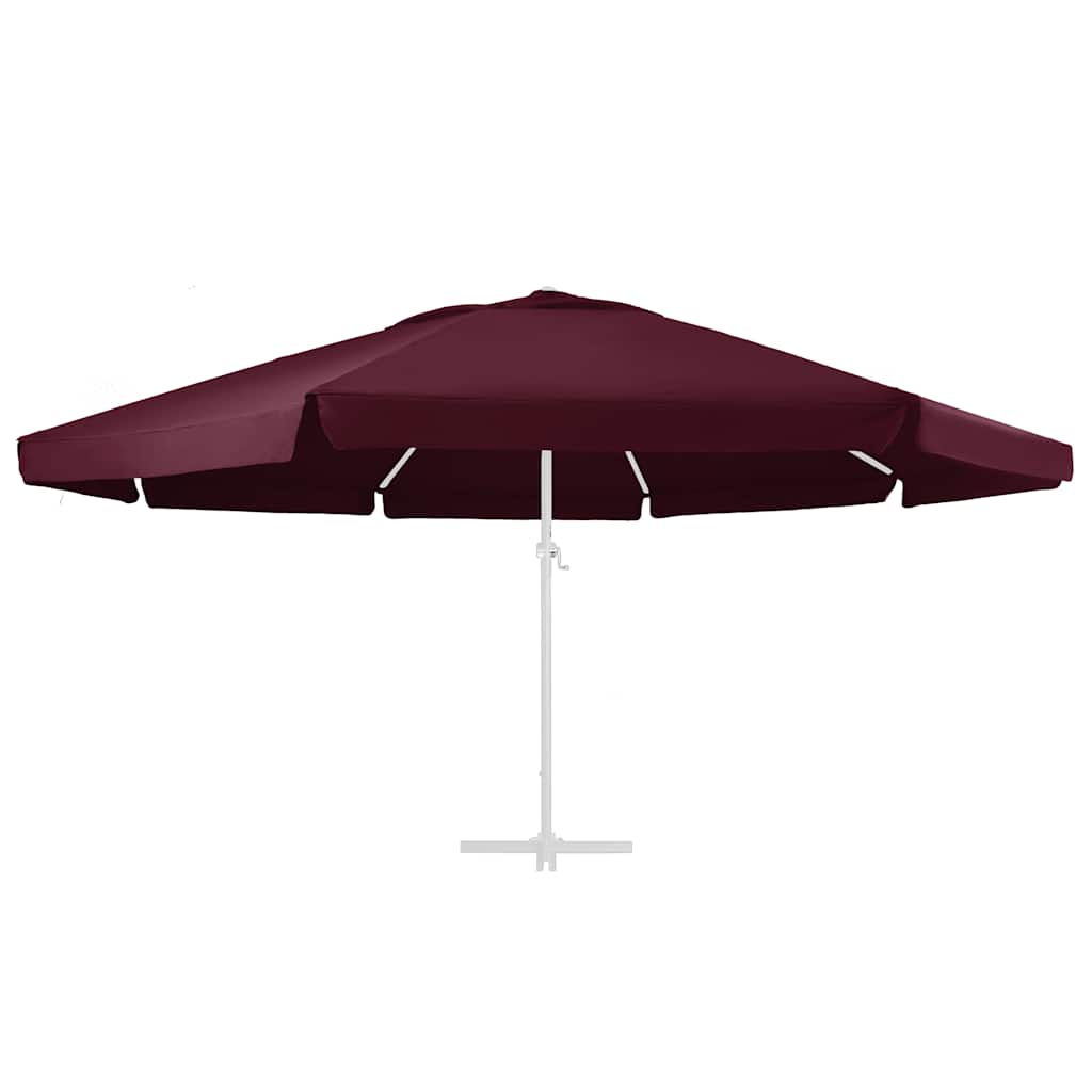 Vervangingsdoek voor parasol 610 cm bordeauxrood is nu te koop bij PeponiXL, paradijselijk wonen!
