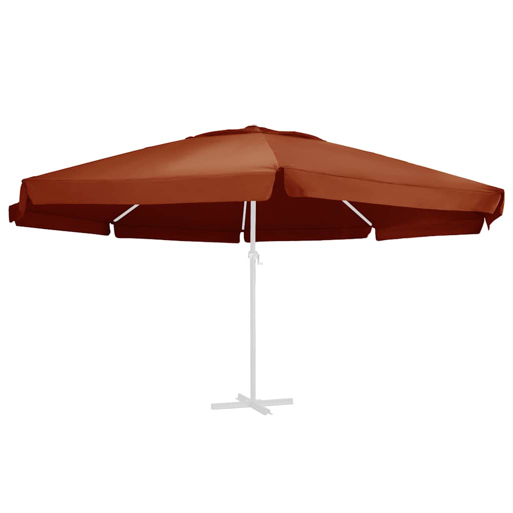 Vervangingsdoek voor parasol 610 cm terracottakleurig is nu te koop bij PeponiXL, paradijselijk wonen!