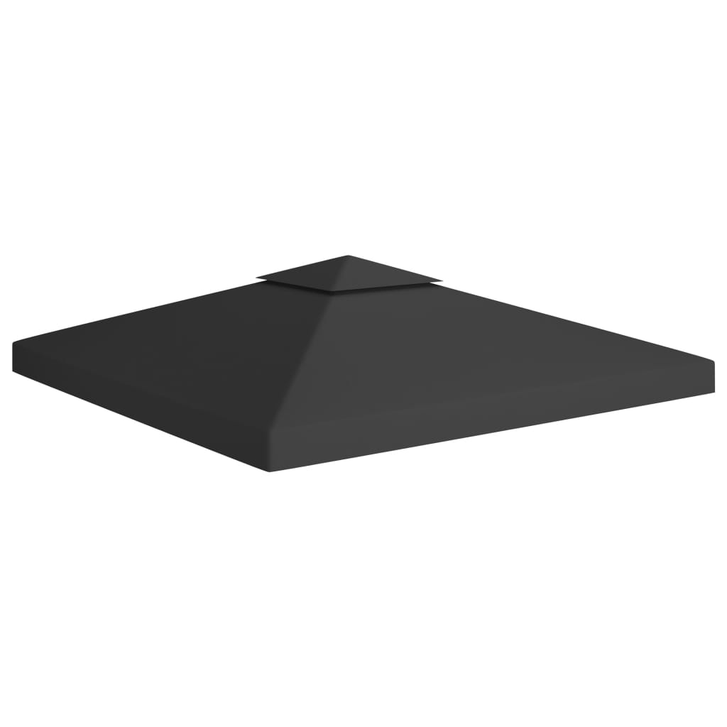 Prieeldak 2-laags 310 g/m² 3x3 m zwart is nu te koop bij PeponiXL, paradijselijk wonen!