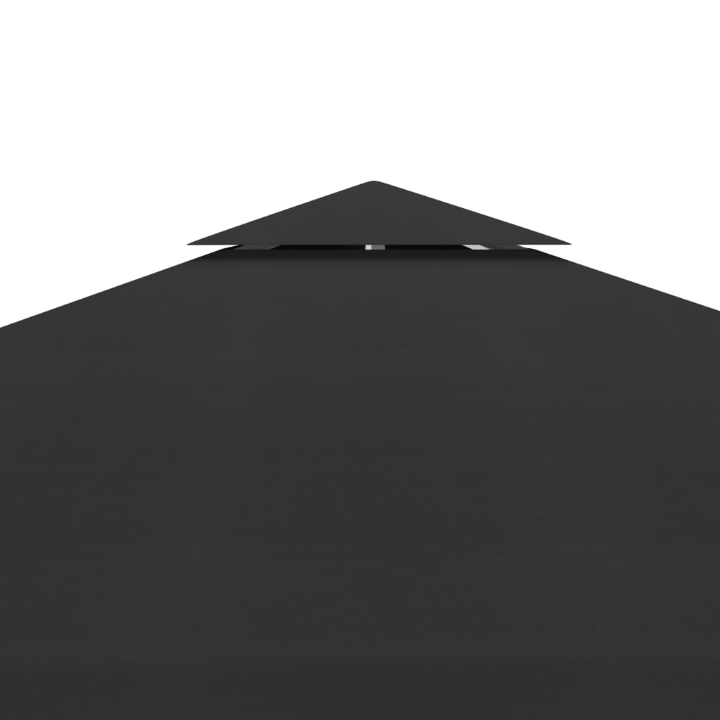 Prieeldak 2-laags 310 g/m² 3x3 m zwart is nu te koop bij PeponiXL, paradijselijk wonen!