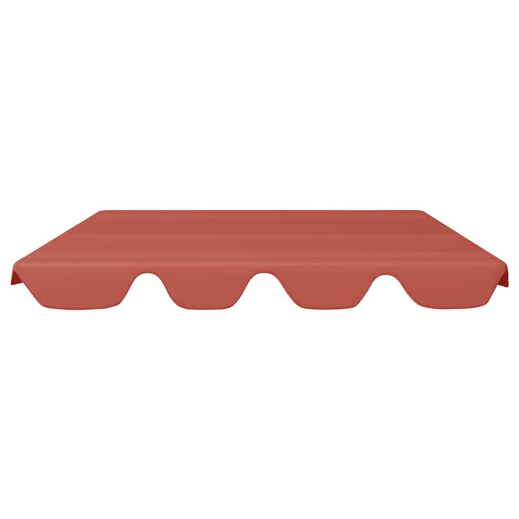 Vervangingsluifel schommelbank 188/168x145/110 cm terracotta is nu te koop bij PeponiXL, paradijselijk wonen!