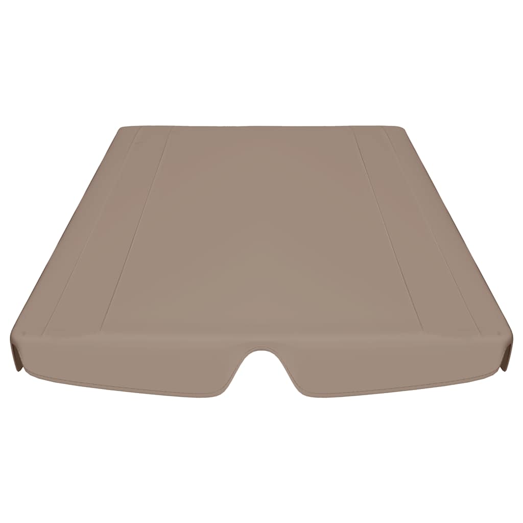Vervangingsluifel voor schommelbank 188/168x145/110 cm taupe is nu te koop bij PeponiXL, paradijselijk wonen!